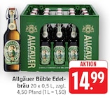 EDEKA - Büble Edelbräu Angebot im Prospekt Büble Edelbräu bei EDEKA im Prospekt "" für 14,99 €