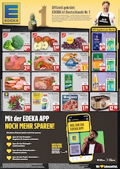 Aktueller EDEKA Prospekt mit Schweinefleisch, "Aktuelle Angebote", Seite 1