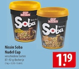 Aktuelles Nissin Soba Nudel Cup Angebot bei famila Nordost in Kiel ab 1,19 €