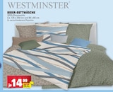 Biber-Bettwäsche Angebote von Westminster bei Marktkauf Ulm für 14,99 €