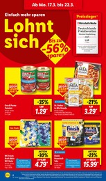 Pizza im Lidl Prospekt LIDL LOHNT SICH auf S. 8