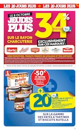 Nutella en promo dans le catalogue Super U à la page 3