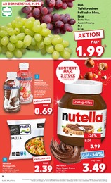 Weintrauben Angebot im aktuellen Kaufland Prospekt auf Seite 10