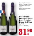 Champagne Lombard Extra Brut Premier Blanc de Noirs im Angebot bei E center in Dreieich Champagne Lombard Extra Brut Premier Blanc de Noirs Angebote von Lombard bei E center Dreieich für 31,99 €