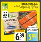 Lachsfilet Angebote von EDEKA Bio WWF bei EDEKA Leipzig für 5,99 €