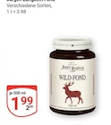 Wild-Fond im Angebot bei GLOBUS in Pulheim Wild-Fond Angebote von Jürgen Langbein bei GLOBUS Pulheim für 1,99 €