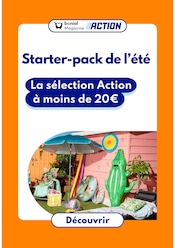 Catalogue Autres Magasins Magazine en cours à Navenne et alentours, "Starter-pack de l'été : La sélection Action à moins de 20€", 1 page, 30/06/2025 - 23/07/2025