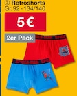 Retroshorts von SPIDER-MAN im aktuellen Woolworth Prospekt für 5,00 €