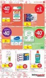 Prix et réduction Cosmétiques dans le prospectus Intermarché en cours Offre Cosmétiques dans le catalogue Intermarché du moment à la page 25