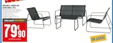 Ensemble jardin bas acier noir 4 pcs - Brico Cash à Cergy Ensemble jardin bas acier noir 4 pcs en promo chez Brico Cash Cergy à 79,90 €
