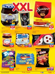 Kaffeepads im Netto Marken-Discount Prospekt "Aktuelle Angebote" mit 47 Seiten (Rostock)