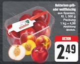 EDEKA Oelsnitz - Nektarinen gelb- oder weißfleischig Angebot im Prospekt Nektarinen gelb- oder weißfleischig bei EDEKA im Oelsnitz Prospekt für 2,49 €