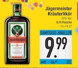 Kräuterlikör Angebote von Jägermeister bei EDEKA Straubing für 9,99 €