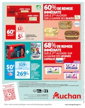 Nintendo Switch Angebote im Prospekt "Y'a Pâques des oeufs…Y'a des surprises !" von Auchan Hypermarché auf Seite 40