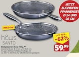 SANTO Bratpfannen-Set 2 tlg. von hâws im aktuellen famila Nordwest Prospekt