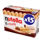NUTELLA® B-Ready - Carrefour à Rueil-Malmaison NUTELLA® B-Ready en promo chez Carrefour Rueil-Malmaison à 4,39 €