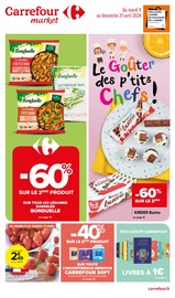 Catalogue Supermarchés Carrefour Market en cours à Ronquerolles et alentours, "Carrefour Market", 50 pages, 09/04/2024 - 21/04/2024