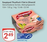 Aktuelles Thunfisch-Filet in Olivenöl Angebot bei GLOBUS in Krefeld ab 2,49 €