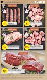 Saucisse Angebote im Prospekt "-60% DE REMISE IMMÉDIATE SUR LE 2ÈME" von Intermarché Hyper auf Seite 4