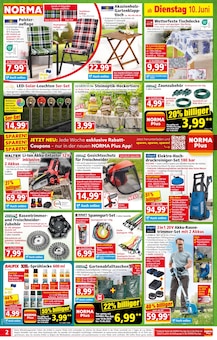 Gartenmöbel Angebot im aktuellen Norma Prospekt auf Seite 3