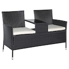 Outsunny Sitzgruppe schwarz Polyrattan B/H/L: ca. 63x133x84 cm im Angebot bei POCO in Bergkamen Outsunny Sitzgruppe schwarz Polyrattan B/H/L: ca. 63x133x84 cm Angebote bei POCO Bergkamen für 153,99 €