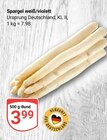 Spargel weiß/violett Angebote bei GLOBUS Pirmasens für 3,99 €