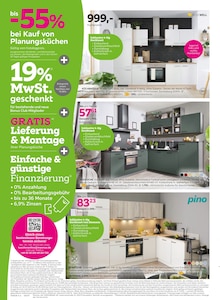 Kühlschrank im mömax Prospekt "19%MwSt. geschenkt auf viele Möbel" mit 16 Seiten (Bad Salzuflen)