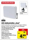 LED-Außenstrahler "Acun" Angebote von CASAYA bei Hagebaumarkt Wermelskirchen für 4,99 €