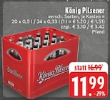 König Pilsener im Angebot bei E center in Kamp-Lintfort König Pilsener Angebote bei E center Kamp-Lintfort für 11,99 €
