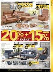 Sofa im BRAUN Möbel-Center Prospekt in Nürtingen Aktueller BRAUN Möbel-Center Prospekt mit Sofa, "Jubiläumsmonat", Seite 5
