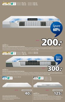 Matratze im JYSK Prospekt "Ein großartiges Angebot für dein Zuhause - SPARE BIS ZU 60%" mit 17 Seiten (Ingolstadt)