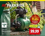 Hauswasserwerk im Lidl Prospekt Hauswasserwerk von PARKSIDE im aktuellen Lidl Prospekt für 99,99 €