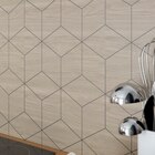 Crédence réversible géometrique bois/polygone blanc - C&L dans le catalogue Brico Dépôt