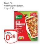 Aktuelles Fix Angebot bei GLOBUS in Bochum ab 0,39 €