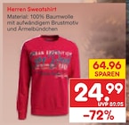 Herren Sweatshirt im Angebot bei Netto Marken-Discount in Erfurt Herren Sweatshirt Angebote bei Netto Marken-Discount Erfurt für 24,99 €