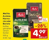 Auslese im Angebot bei Netto Marken-Discount in Rastatt Auslese Angebote von Melitta bei Netto Marken-Discount Rastatt für 4,99 €