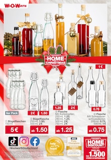 Glasflasche Angebot im aktuellen Woolworth Prospekt auf Seite 27