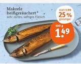 Makrele heißgeräuchert von  im aktuellen tegut Prospekt für 1,49 €
