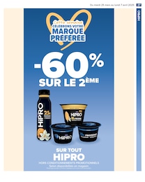 Offre Danone dans le catalogue Carrefour du moment à la page 29