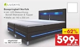 Boxspringbett Norfolk Angebote von Juskys bei Netto Marken-Discount St. Ingbert für 599,00 €