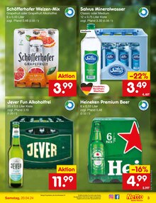 Heineken im Netto Marken-Discount Prospekt "Aktuelle Angebote" mit 49 Seiten (Gelsenkirchen)