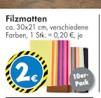Filzmatten Angebote bei TEDi Aachen für 2,00 €