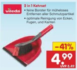 2 in 1 Kehrset von Vileda im aktuellen Netto Marken-Discount Prospekt für 4,99 €