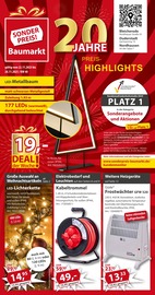 Aktueller Sonderpreis Baumarkt Baumärkte Prospekt in Kallmerode und Umgebung, "PREISHIGHLIGHTS" mit 20 Seiten, 22.11.2025 - 28.11.2025