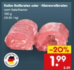 Kalbs-Rollbraten im Angebot bei Netto Marken-Discount in Freiberg Kalbs-Rollbraten Angebote bei Netto Marken-Discount Freiberg für 1,99 €