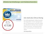 isla med akut Zitrus-Honig bei LINDA Premiumapotheke im Prospekt "" für 7,50 €