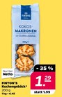 Kokos-Makronen Angebote von Finton's Bakery bei Netto mit dem Scottie Dresden für 1,29 €