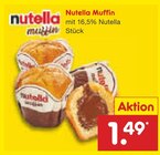 Aktuelle Nutella Angebote bei Netto Marken-Discount in Wismar Aktuelles Muffin Angebot bei Netto Marken-Discount in Wismar ab 1,49 €