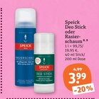Deo Stick von Speick im aktuellen tegut Prospekt für 3,99 €