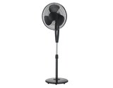 Promo Ventilateur sur pied oscillant noir 55 W à 49,90 € dans le catalogue Brico Dépôt ""
